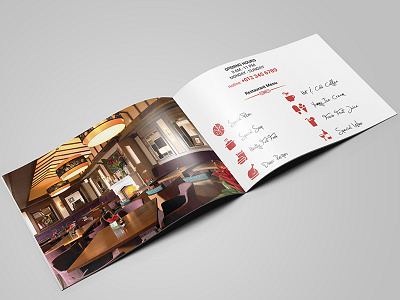 Restaurant Menu- 12 Pages