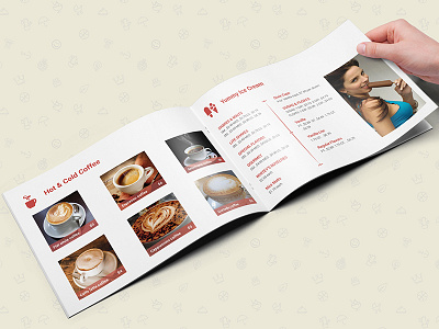 12 Pages Restaurant Menu