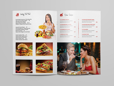 14 Pages Brochure Catalog 14 pages brochure catalog cold drinks dinner eat gossip fast food hot drinks hotel menu open hours pizza restaurant
