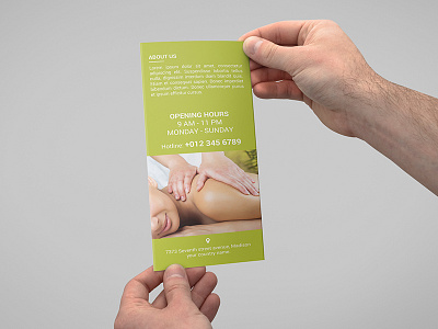 Spa Space Trifold Brochure