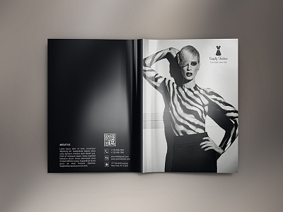 Simply Fashion Portrait Brochure  18 Pages