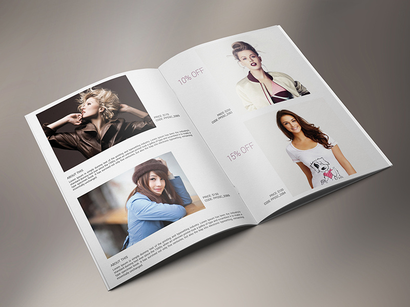Simply Fashion Portrait Brochure 18 Pages 18 pages brochure catalog dresses fashion brochure fashion catalogue fashion collection fashion design modern multipurpose portrait brochure product catalogue simply fashion