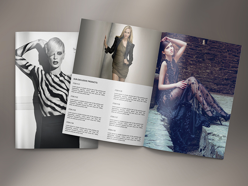 Simply Fashion Portrait Brochure 18 Pages 18 pages brochure catalog dresses fashion brochure fashion catalogue fashion collection fashion design modern multipurpose portrait brochure product catalogue simply fashion