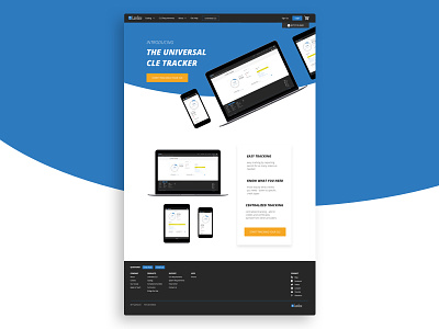 Universal CLE Tracker Landing Page cle landing page lawline lowprofile