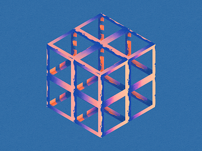 Geometry 3d abstract color experiment geometry low poly shape