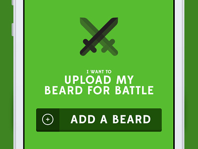 Beardr - Coming soon! android app beard beards dating hipster iphone made with invision