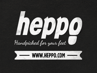 New logo for Heppo branding footwear heppo identity logo logotype shoes tv