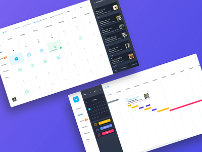 Pet Pro Booking Calendar and Daily Scheduler app calendar app clean app design colors dashboard minimal scheduler ui ux web