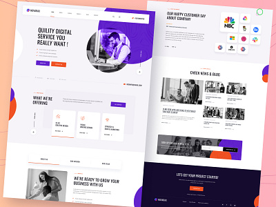 Hovarax Innovative Agency Website Design