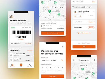 How to book drugs online (fast) booking clean code concept design dimple drugs ecommerce health location map medication medicine mobile app pin reservation simple ui ux