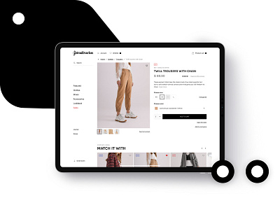 E-comerce product page