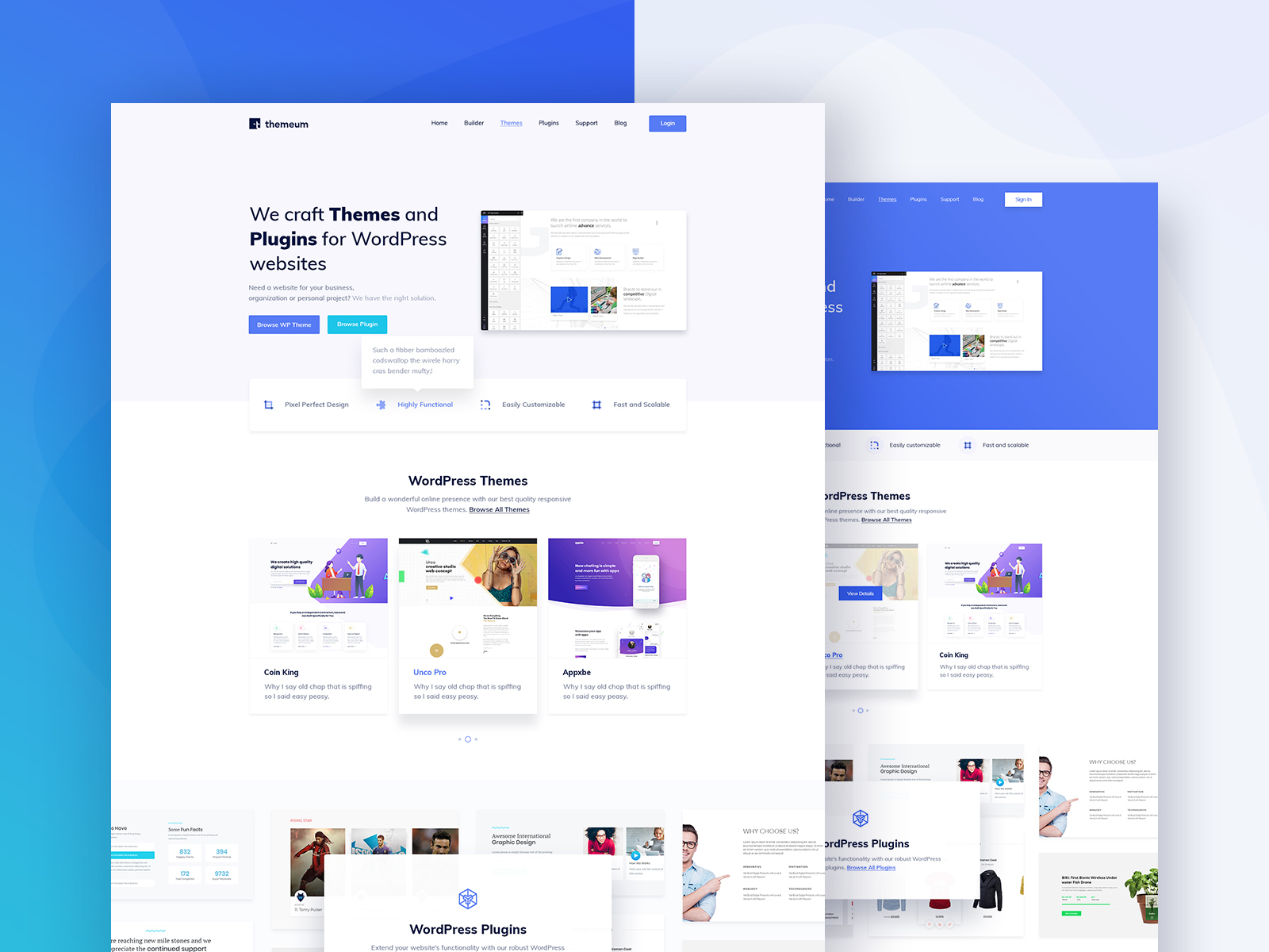 Themeum official website by Md Nijam Ali on Dribbble