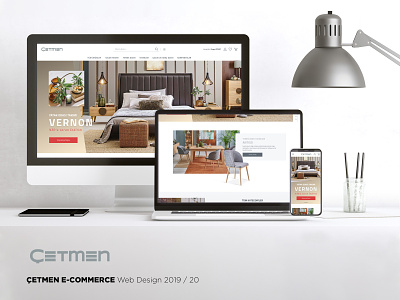 Çetmen E-Commerce ecommerce graphic design ui ux web