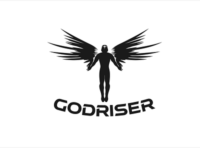 GODRISER branding design graphic design illustration lettermark logo minimalist typography ui vector