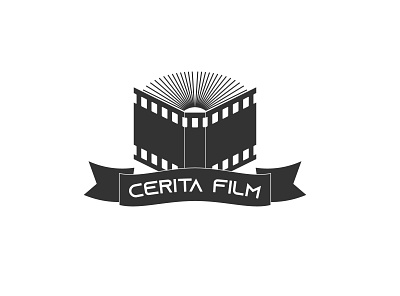CERITA FILM branding design graphic design illustration lettermark logo minimalist typography ui vector