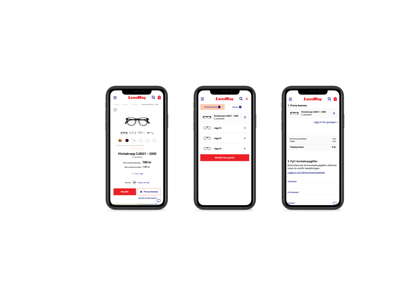 UX u0026 UI for Lensway by Hedir Saad Khazaal on Dribbble