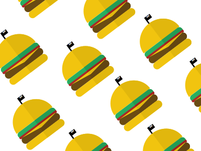 Flat Burger burger flat burger flat design graphics