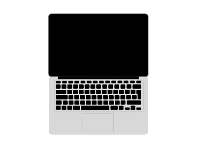 Macbook pro apple black computer design flat design grey illustration mac macbook macbook pro minimalistic white