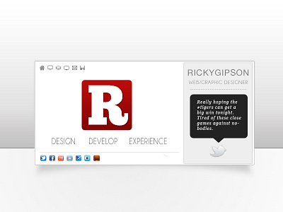 Portfolio Business Card design personal portfolio web web design website