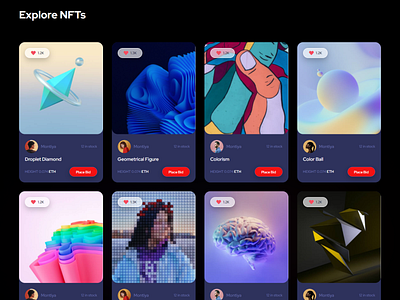 nft marketplace design