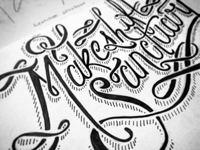 Some Good Ol' Lettering handdrawn lettering sharpie sketch type typography