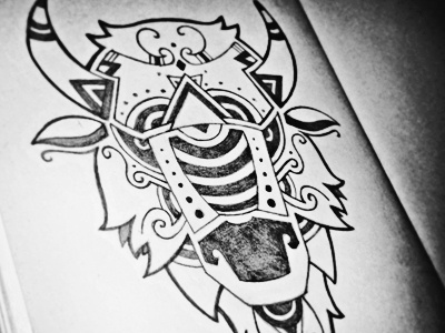 Go Buffs buffalo design pattern pencil sketch sketchbook tattoo