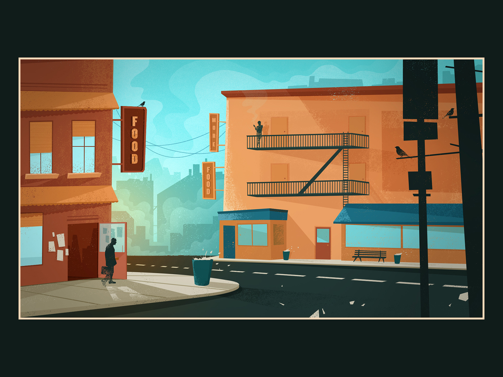 Corner Store by Geoff Tice on Dribbble