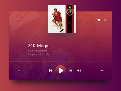 Music Player Ui app button debut interface material music play player song ui user interface volume