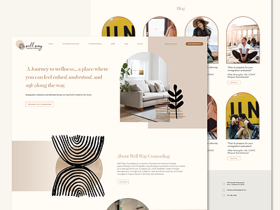 Well Way Counseling Therapy Clinic Website Design