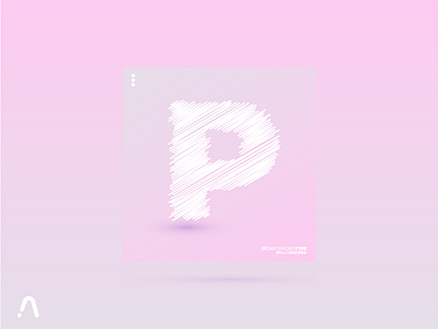 Day 16 - "P" 20 DAY GRADIENTYPE color design font fontype gradient type