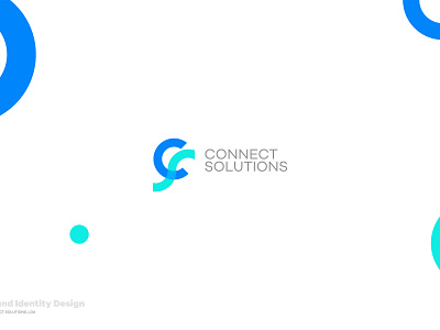 Branding Connect Solutions branding color design logo type