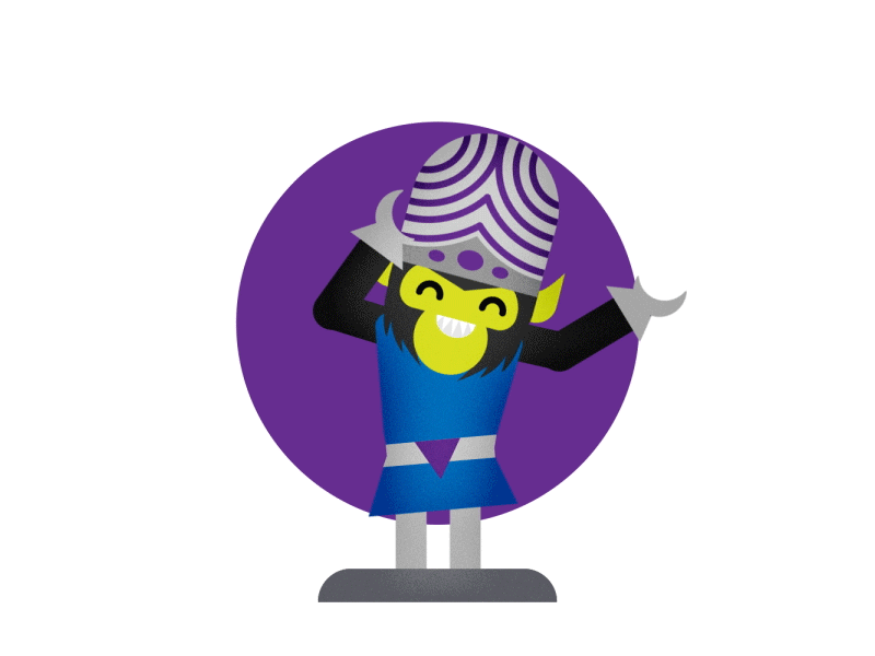 Mojo Jojo Dancing In Hell badguy brain character animation character design cientist mad mojo jojo monkey powerpuff supernenas the powerpuff girls villain