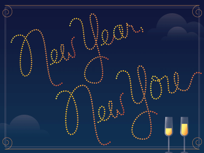 New Year, New You (GIF) 2014 champagne clouds downloads gif new year wallpaper