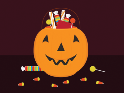 Happy Halloween! candy candy corn halloween icon illustration jackolantern new york nyc pumpkin vector