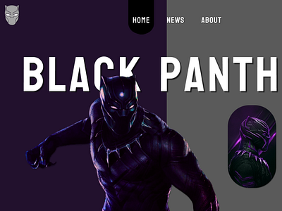 Black Panther UI design