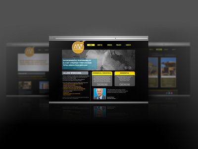 Allied Wrecking Website design ui web