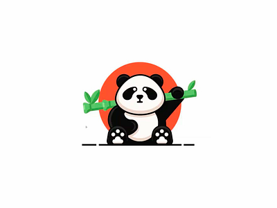 Panda - Logo brand identity identity logo logofolio ui