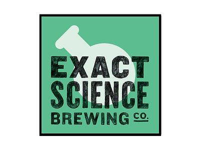 Exact Science Brew Labels beer branding identity logo