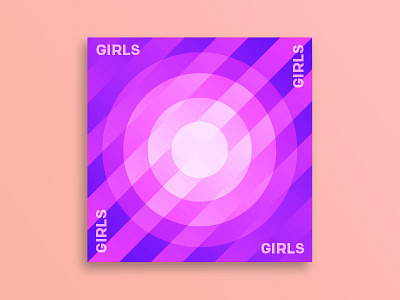 GIRLS / GIRLS \ GIRLS album cover pattern