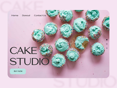 Bakery Landing Page bakery design landing page ui ui design ux ux design web design