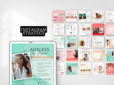 Instagram Strategy (Skincare Brand) instagram posts instagram strategy