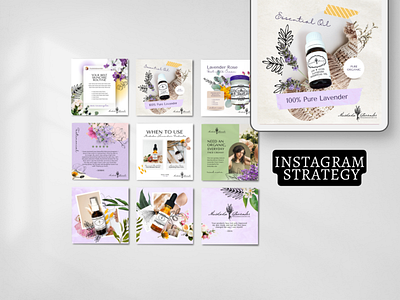 Instagram Strategy (Nutrition & Wellness) instagram posts instagram strategy