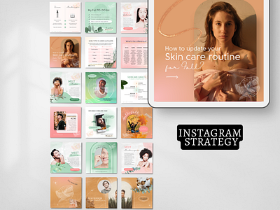 Instagram Strategy (Skincare Studio) instagram posts instagram strategy