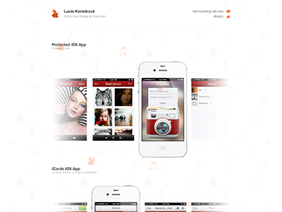 Portfolio Take 2 ios iphone osilly portfolio