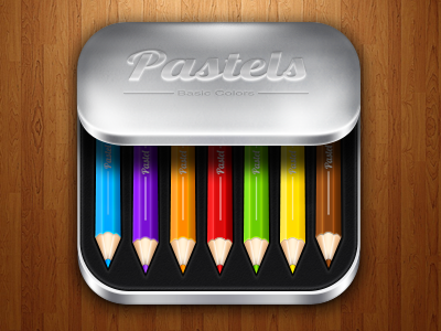 Pastels iOS icon box colors icon ios pastels pencil