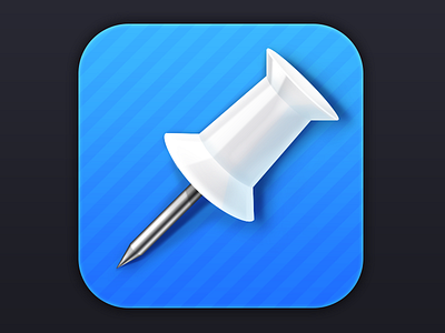 Pushpin for Pinboard Icon