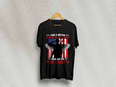 Veterans t-shirt design army design fashion graphic design illustraor illustration soldier t shirt typography usa flag veteran veterans t shirt