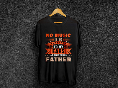 Typography t-shirt design branding design fashion father fathers day graphic design illustraor illustration logo music t shirt typography