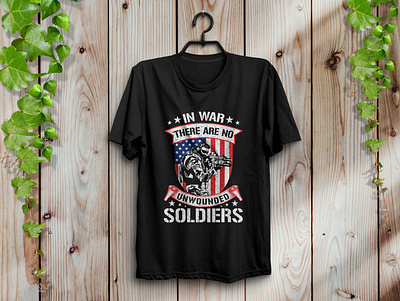 American army t-shirt design for army lovers american army design fashion flag graphic design illustraor illustration soldiers t shirt typography us war