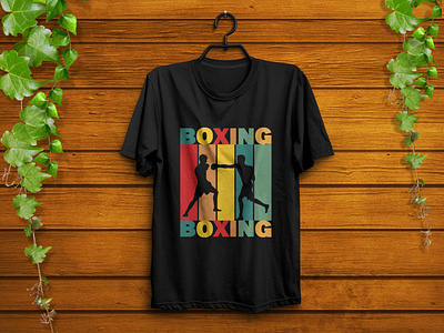 Boxing t-shirt design